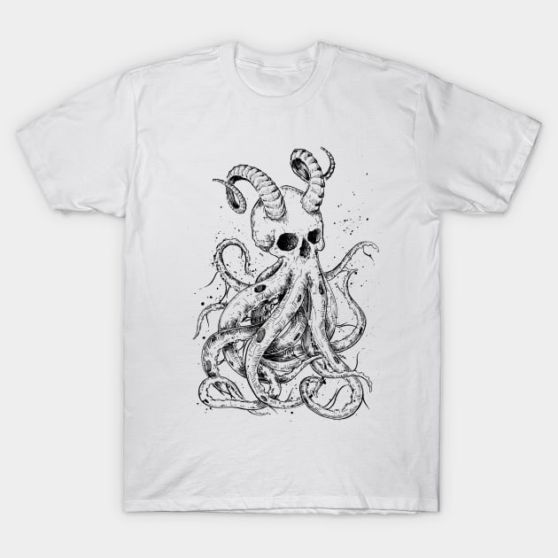 skull T-Shirt by rudoi